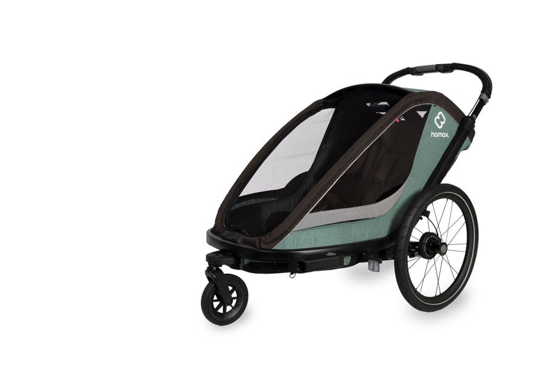 Hamax Bicycle Trailer Cocco verde/nero