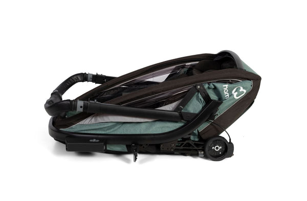 Hamax bicycle trailer Coccon One green/black