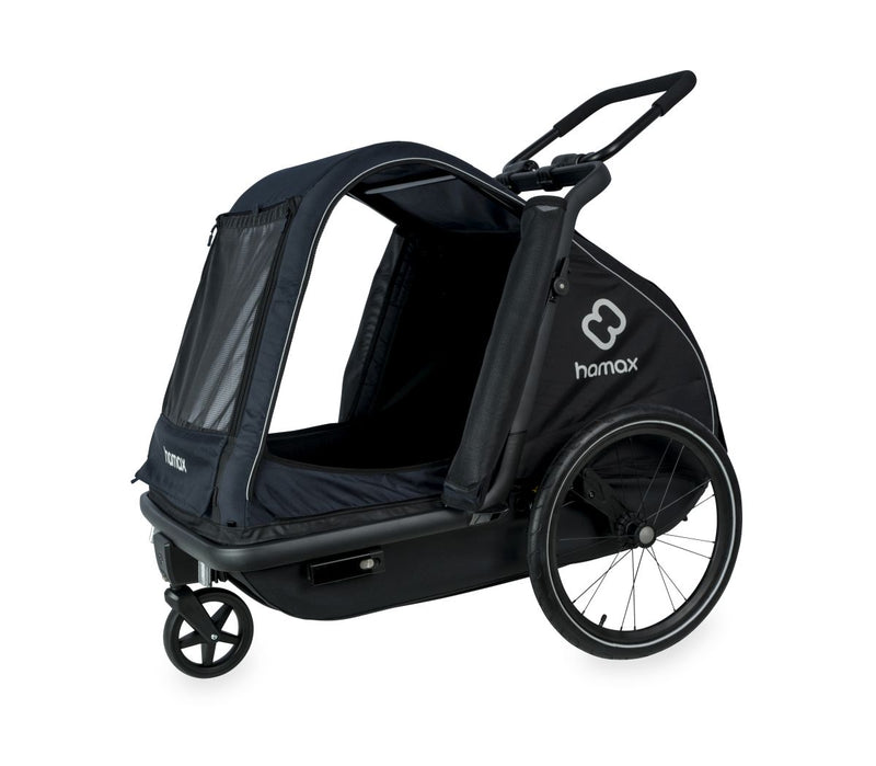 Trailer di cani HAMAX PLUTO L NAVY/NERO