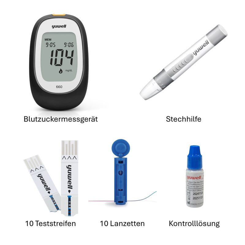Yuwell Blutzuckermessgerät BGM660