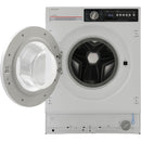 Sharp Waschmaschine Einbau, 8kg, ES-NIB814BWNA, A-Klasse