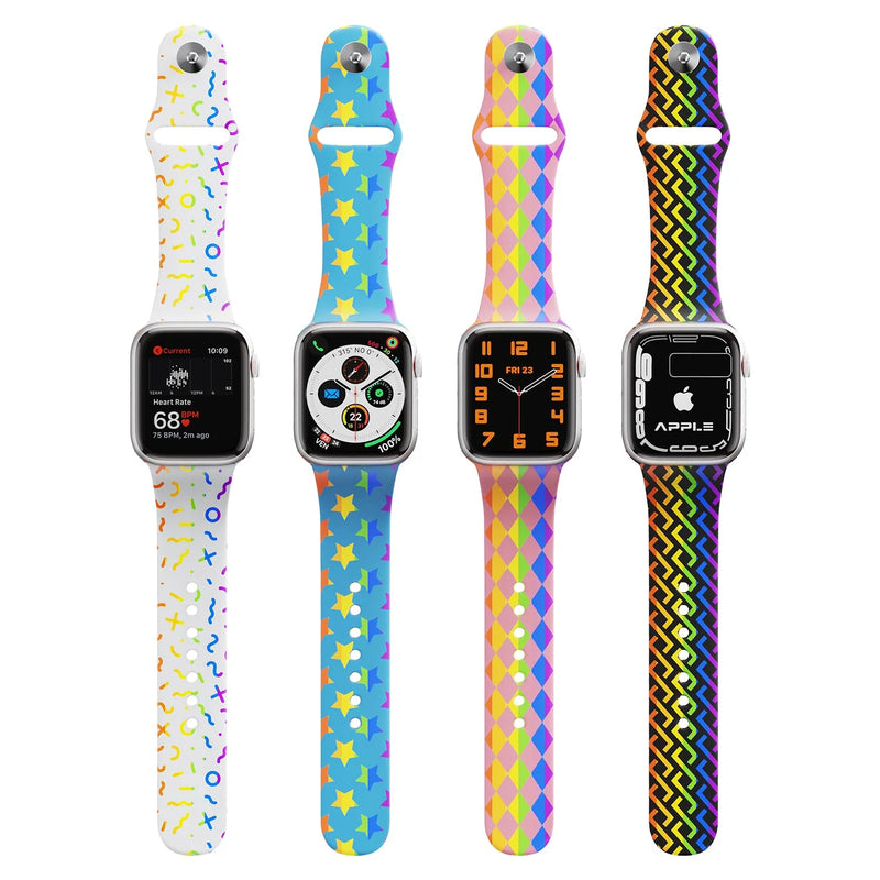 Laserpecker Accessoires Bracelet Silicone Apple Watch (4 couleurs) M / L