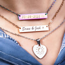 Accecker Laserpecker Pacchetto di collana e bracciale in metallo 40 PC.