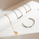 Accecker Laserpecker Pacchetto di collana e bracciale in metallo 40 PC.