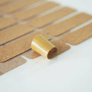 Autocollant étiquette des accessoires Laser Macker en liège (160 pc.)