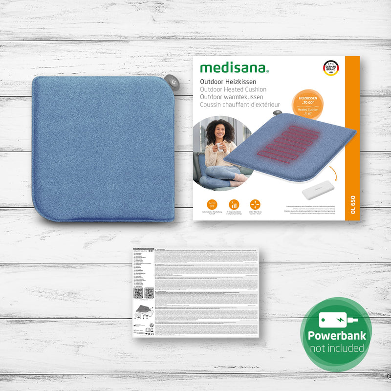 Medisana Heating Pillow OL 650, bleu