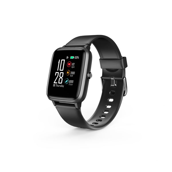 Hama Smartwatch "Fit Watch 5910", GPS, wasserdicht, Herzfrequenz, Kalorien, SW