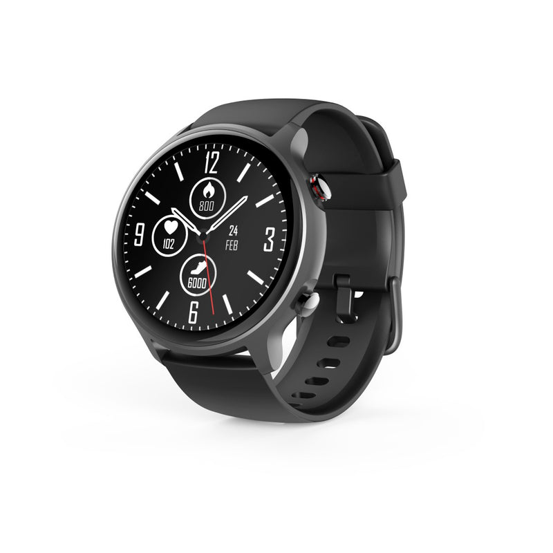 Hama Smartwatch "Fit Watch 6910", GPS, wasserdicht, Herzfrequenz, Blutsauerstoff