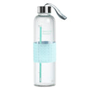 Xavax Glasflasche 500ml, mit Markierung, Schlaufe, für Kohlensäure u. heiss/kalt