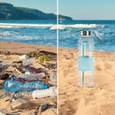 Xavax Glasflasche 500ml, mit Markierung, Schlaufe, für Kohlensäure u. heiss/kalt