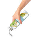 Xavax Glasflasche 500ml, mit Markierung, Schlaufe, für Kohlensäure u. heiss/kalt