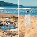 Xavax Glasflasche 1 l, mit Schutzhülle, Schlaufe, für Kohlensäure u. heiss/kalt