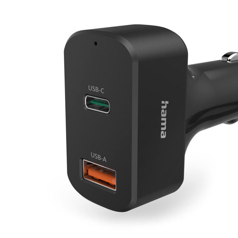 Hama Notebook-Netzteil Universal-USB-C-Kfz-, Power Delivery (PD), 5-20V/65W