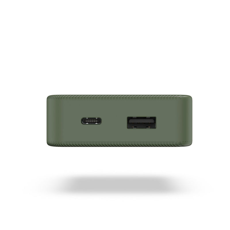 Hama Power Pack "Colour 10", 10000mAh, 2 Ausgänge: USB-C, USB-A, Grün