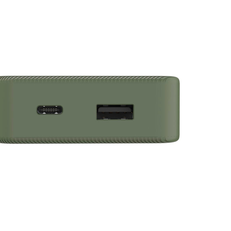 Hama Power Pack "Colour 10", 10000mAh, 2 Ausgänge: USB-C, USB-A, Grün