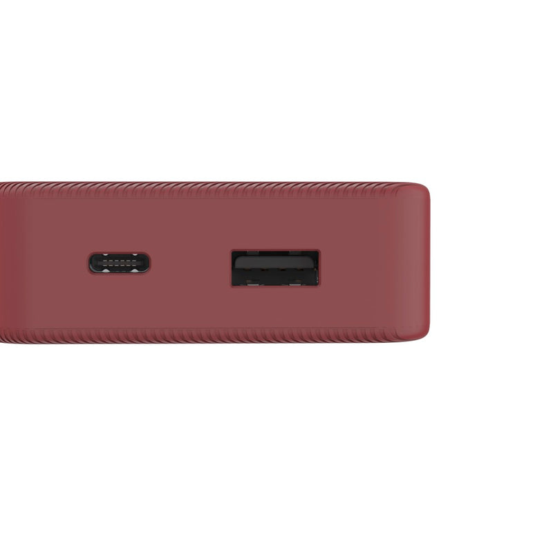 Hama Power Pack "Colour 10", 10000mAh, 2 Ausgänge: USB-C, USB-A, Rot