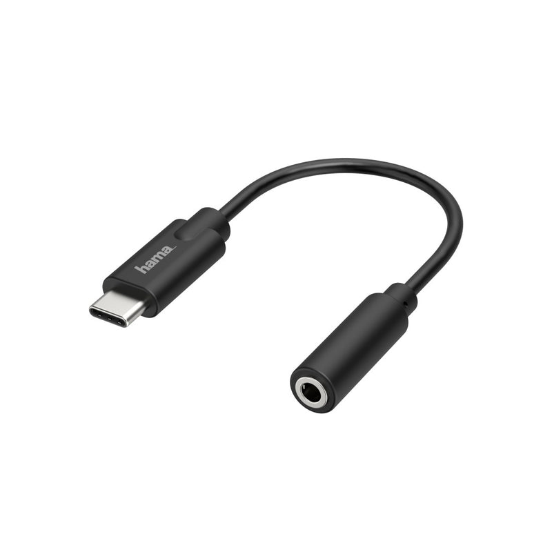 Hama Audio-Adapter USB-C-Stecker - 3,5-mm-Klinke-Buchse, Stereo