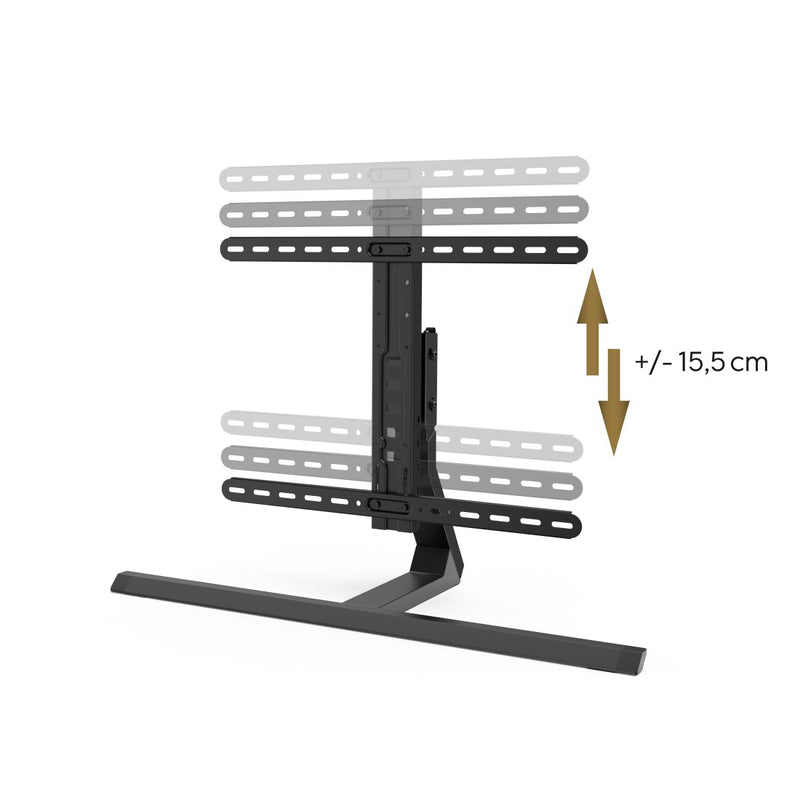 Hama TV-Standfuss schwenkbar, neigbar, höhenverstellbar, 165 cm (65") bis 40 kg