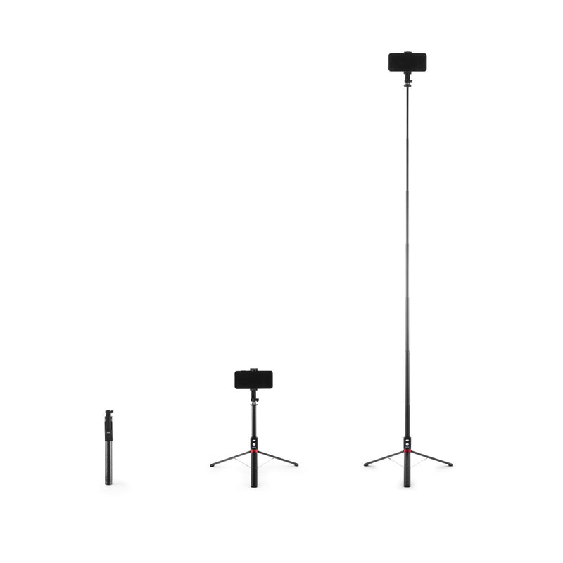 Hama Selfie-Stick Stativ "Fancy Stand 170" f. Handy, Bluetooth®-Fernauslöser, SW