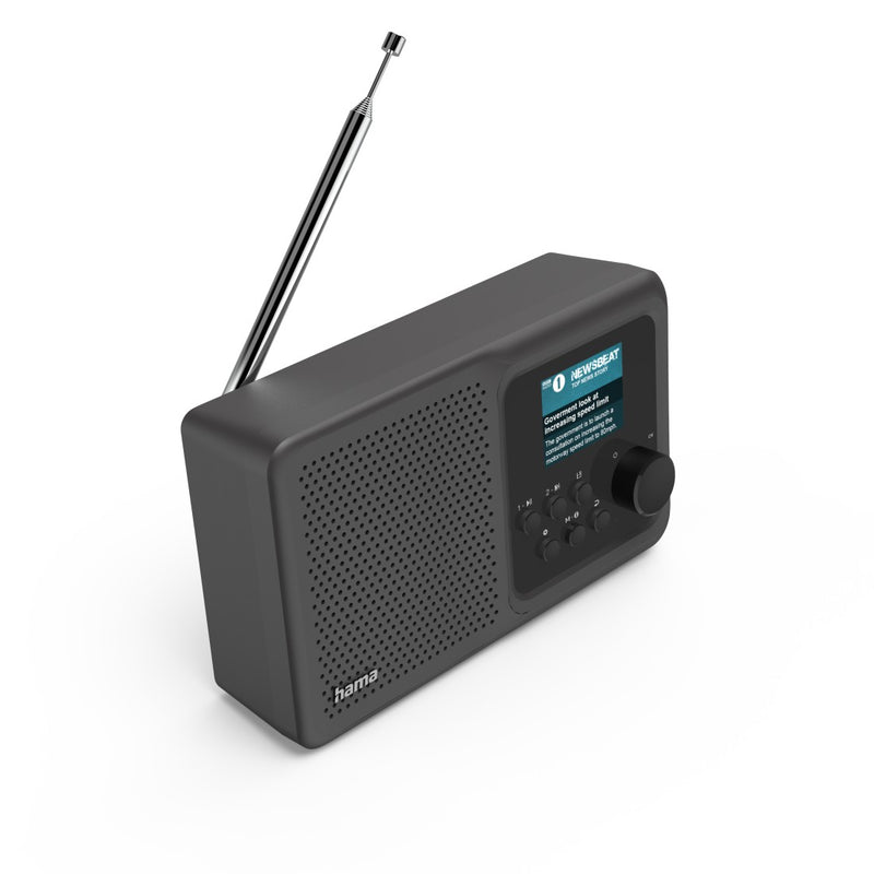 Hama Digitalradio "DR5BT", FM/DAB/DAB+/Bluetooth®/Akkubetrieb