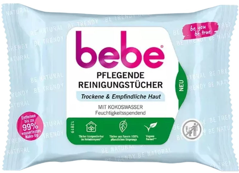 Bebe Gesichtsreinigungstücher 25 Stück Caring