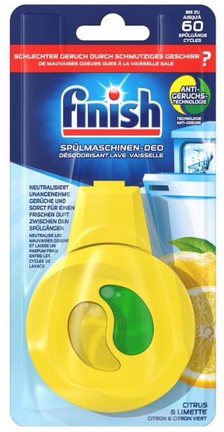 Finish dishwasher-deo Citrus and Limone 60 rinsing
