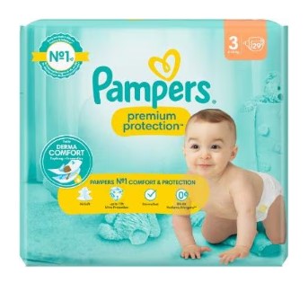 Pampers Windel Premium Protection Gr.3 Midi 6-10kg C