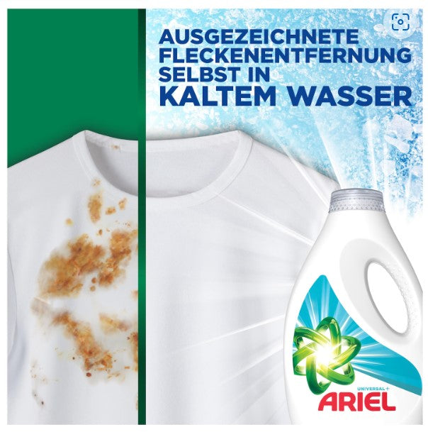 Ariel détergent Liquid Febreze 4L - 80WL