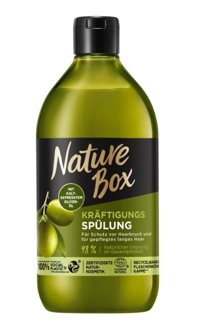 Nature Box Rinse avec de l'huile d'olive pressée à froid 385 ml