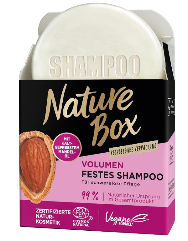 Nature Box Shampoo Volume Solid Volume Huile 85G