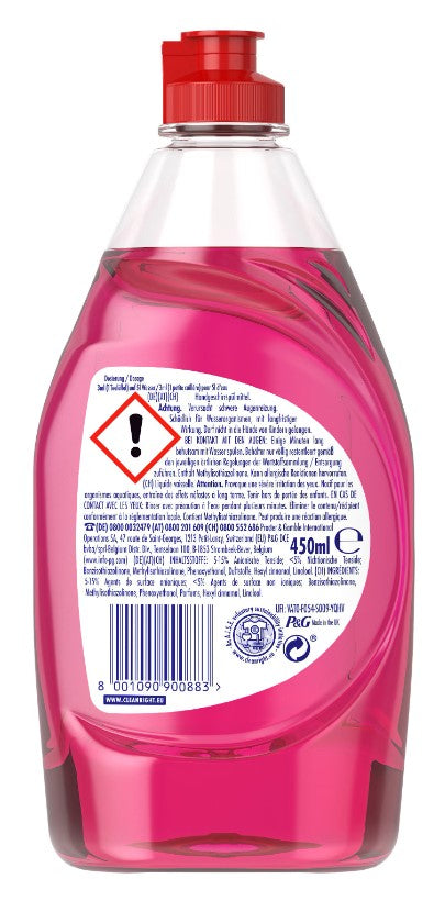 Fairy Geschirrspülmittel 450ml Ultra Pink Jasmine Flower