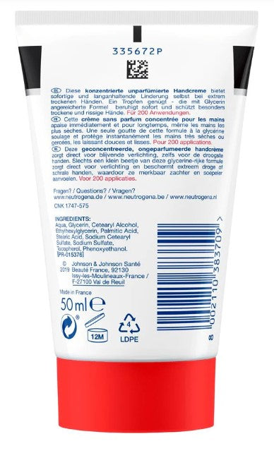 Neutrogena Hand Cream concentré 200 applications 50ml