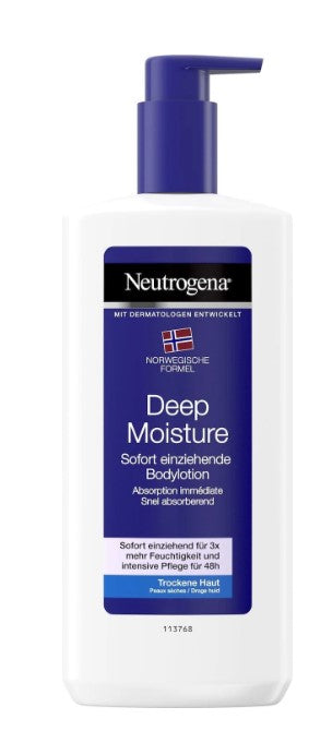 Neutrogena Bodylotion Formule norvégienne Humidité profonde Peau sèche 400 ml