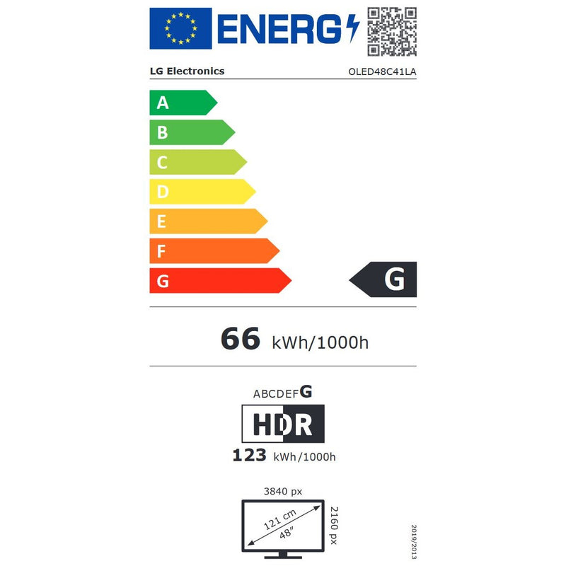 LG TV 48 pouces, 4K UHD, OLED48C4XLA (2024)