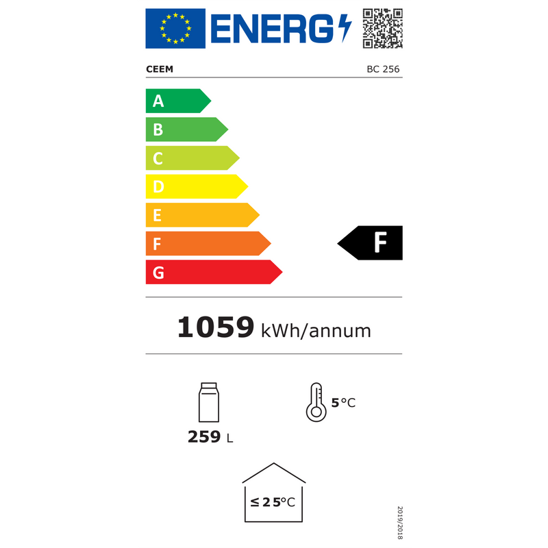 CEEM BOTTE FRIGED BC 256, 259 litres