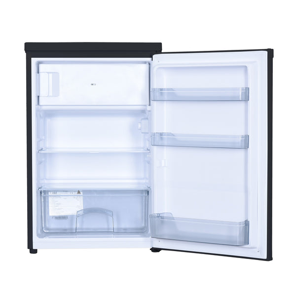 SPC Kühlschrank mit Gefrierfach, S5508-2, schwarz, 109 L, C-Klasse, 5-J-Garantie