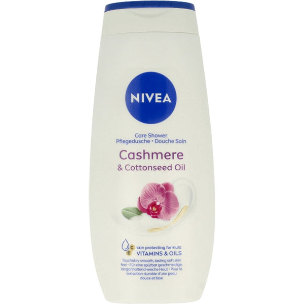Nivea shower gel 250ml cashmere and cottonseed oil