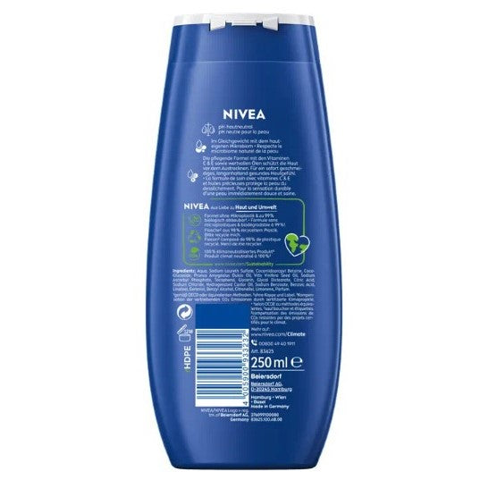 Nivea care shower 3 in1 cream care fragrance 250ml