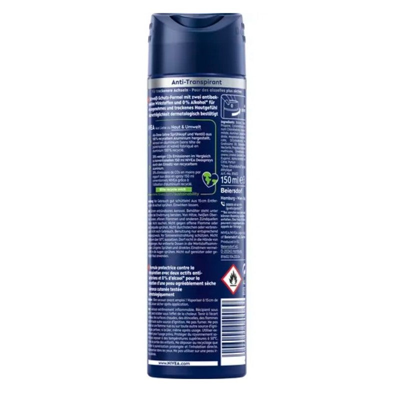 Nivea deospray 150ml Men Dry Impact antipranspirant