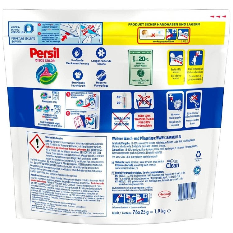 Persil DISCS Color 76WL 1,292kg