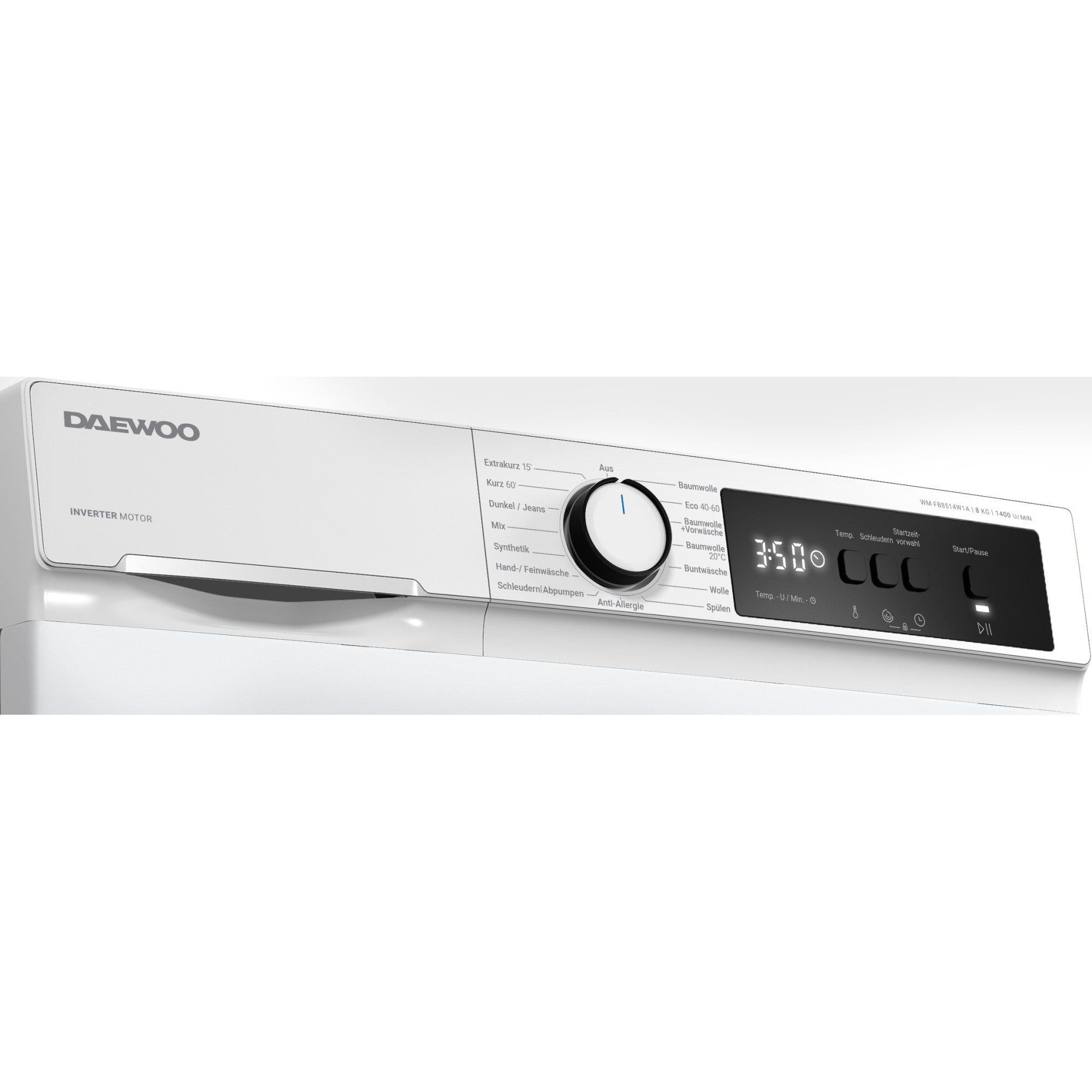 Daewoo Waschmaschine 8kg, WM-FB8514W1A-CH