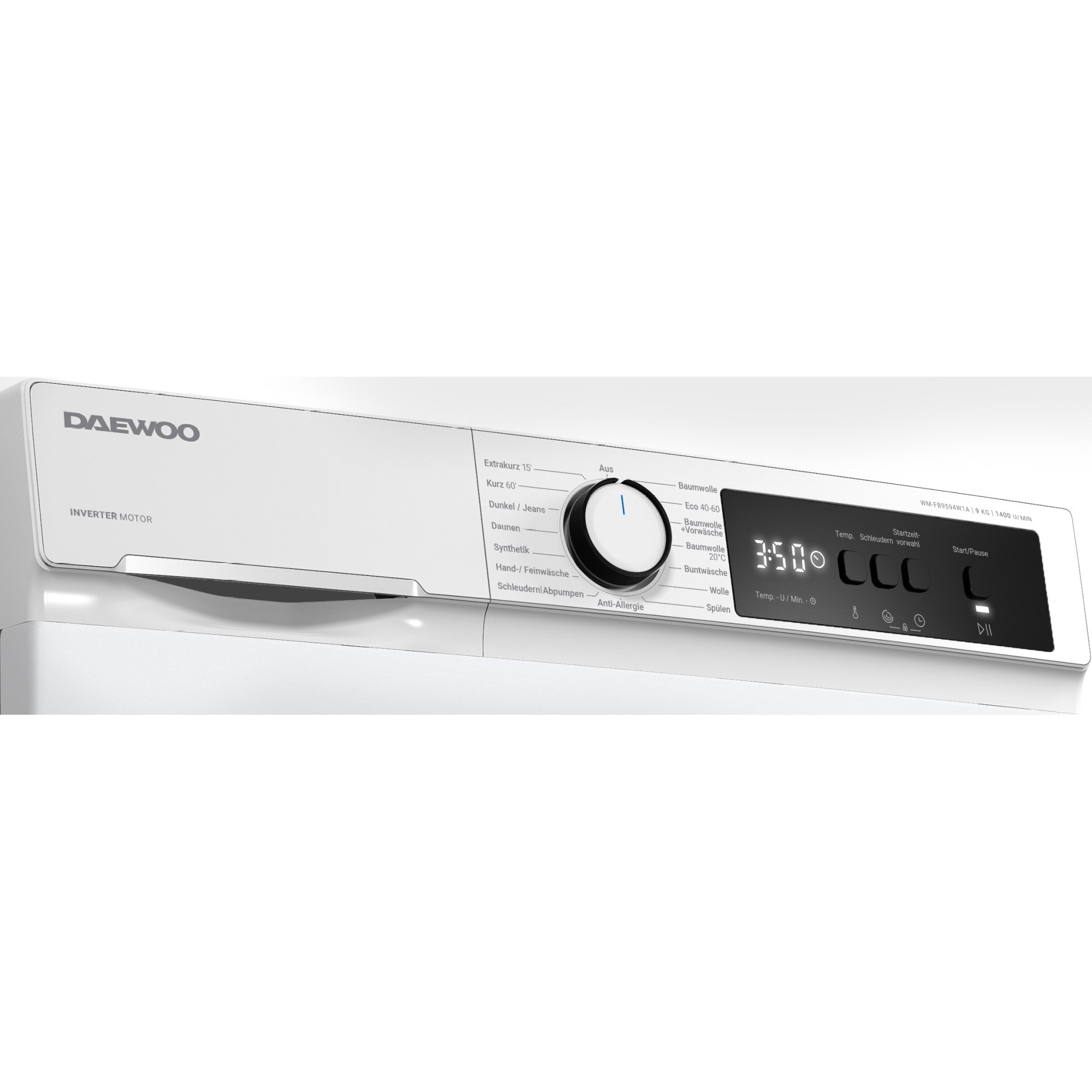 Daewoo Waschmaschine 9kg, WM-FB9594W1A-CH