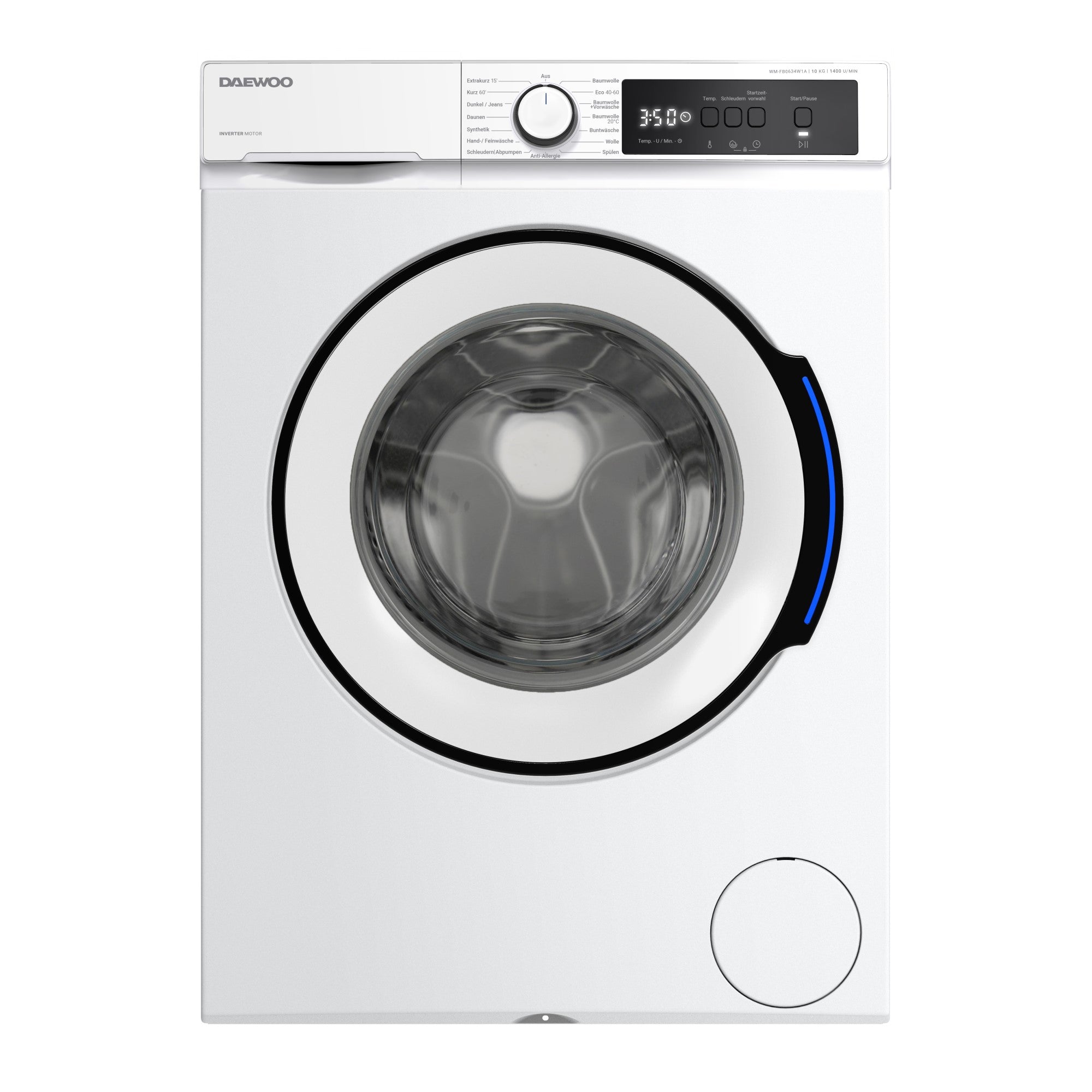 Daewoo Waschmaschine 10kg, WM-FB0634W1A