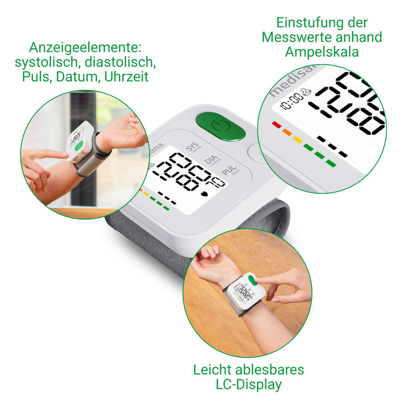Medisana Blutdruckmessgerät Handgelenk BW345