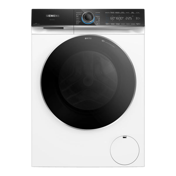 Siemens Washing Machine IQ700, Washing Machine, chargeur frontal, 10 kg, 1600 tr / min.