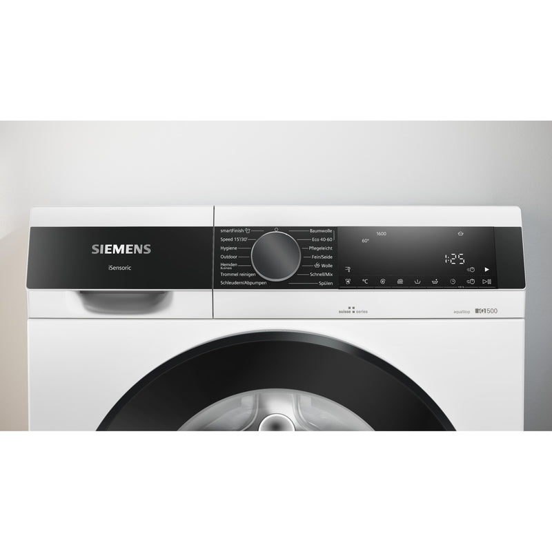 Siemens Washing Machine IQ500, Washing Machine, chargeur frontal, 10 kg, 1600 tr / min.
