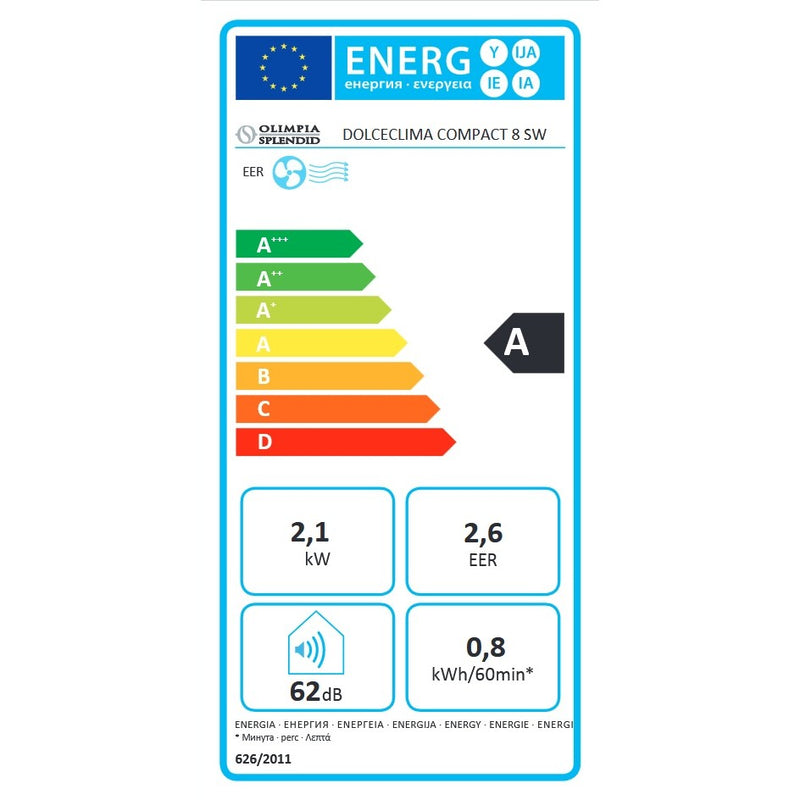 Olimpia Splendid Klimaanlage DOLCECLIMA COMPACT 8 SW