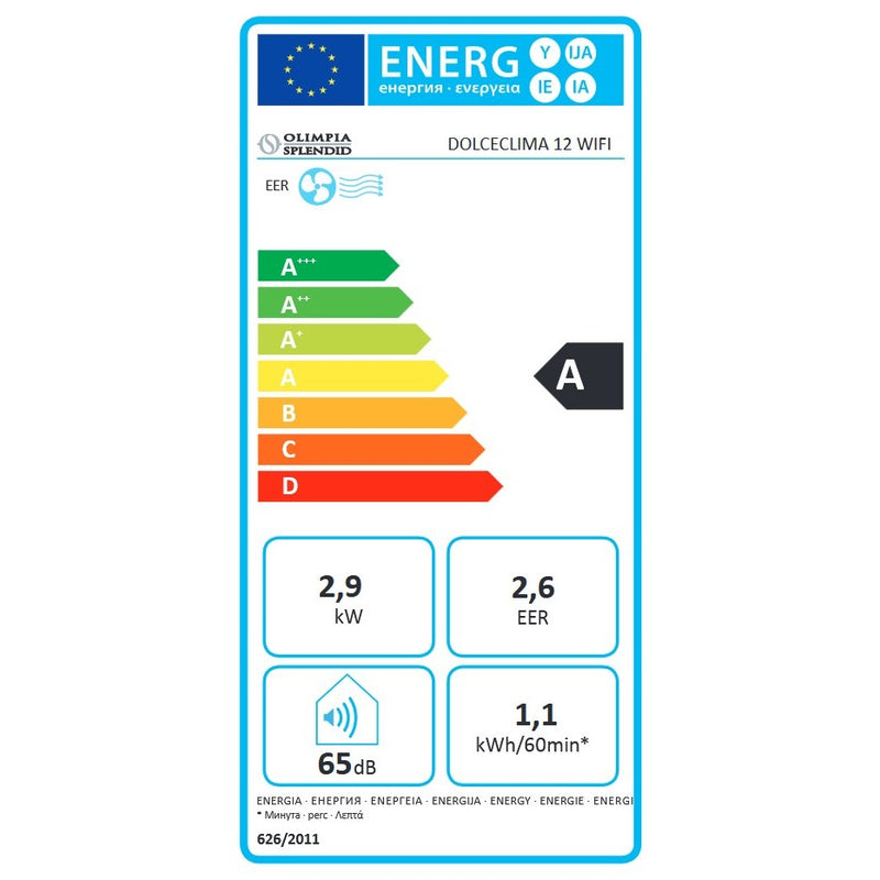 Olimpia Splendid Klimaanlage DOLCECLIMA 12 WIFI