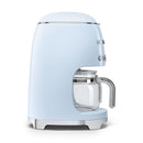 SMEG filter coffee machine 50`s Style DCF02PUE, pastel blue