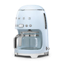 SMEG filter coffee machine 50`s Style DCF02PUE, pastel blue